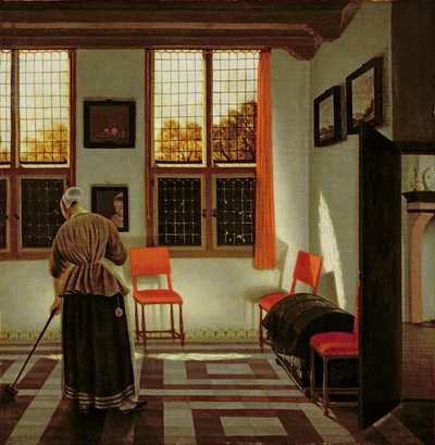 A Dutch Interior by Pieter Janssens